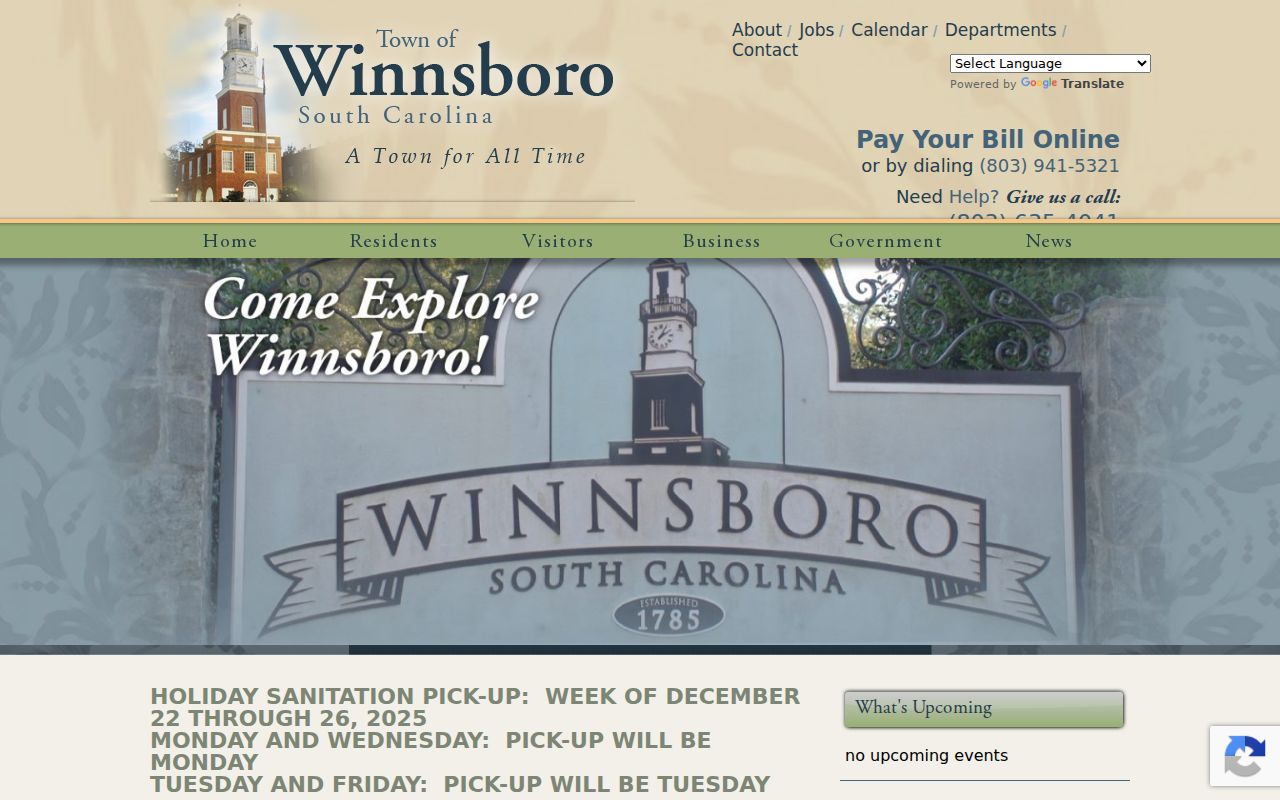 Winnsboro criminal history town government and records routing